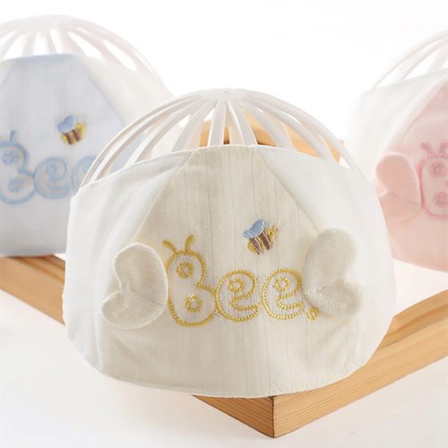 婴儿护囟门帽夏季可爱纯棉气门帽