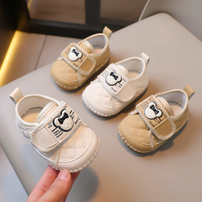 春季婴儿鞋子软底学步鞋宝宝不掉