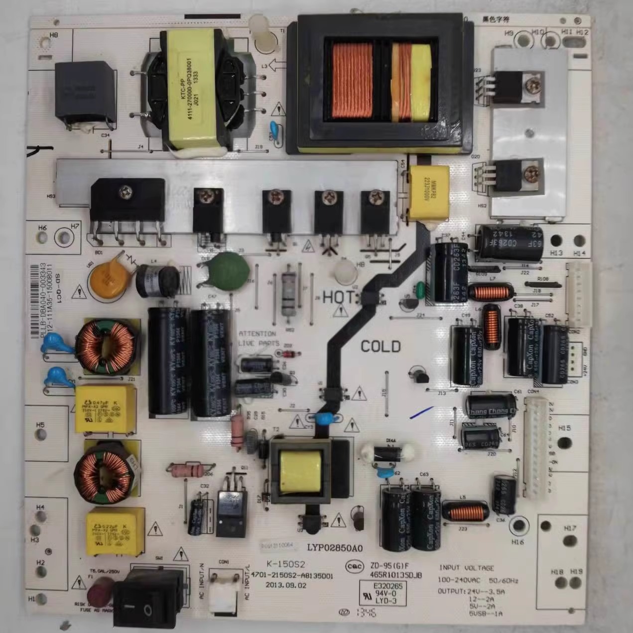 42PFL1335电源K-150S24701-2150