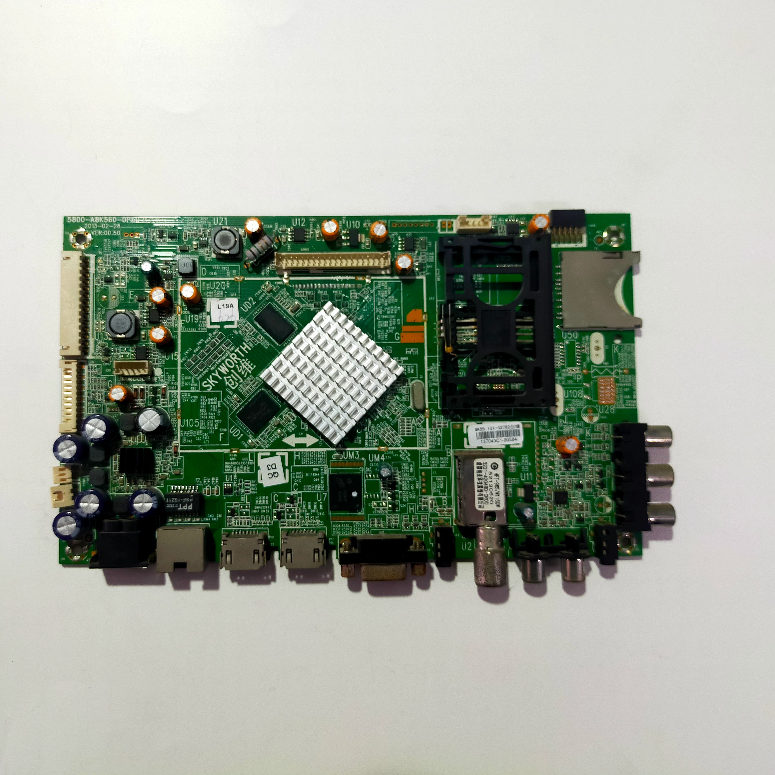 创维55E680E E380S主板5800-A8K560-0P50屏SEL550FY(LDF-100)