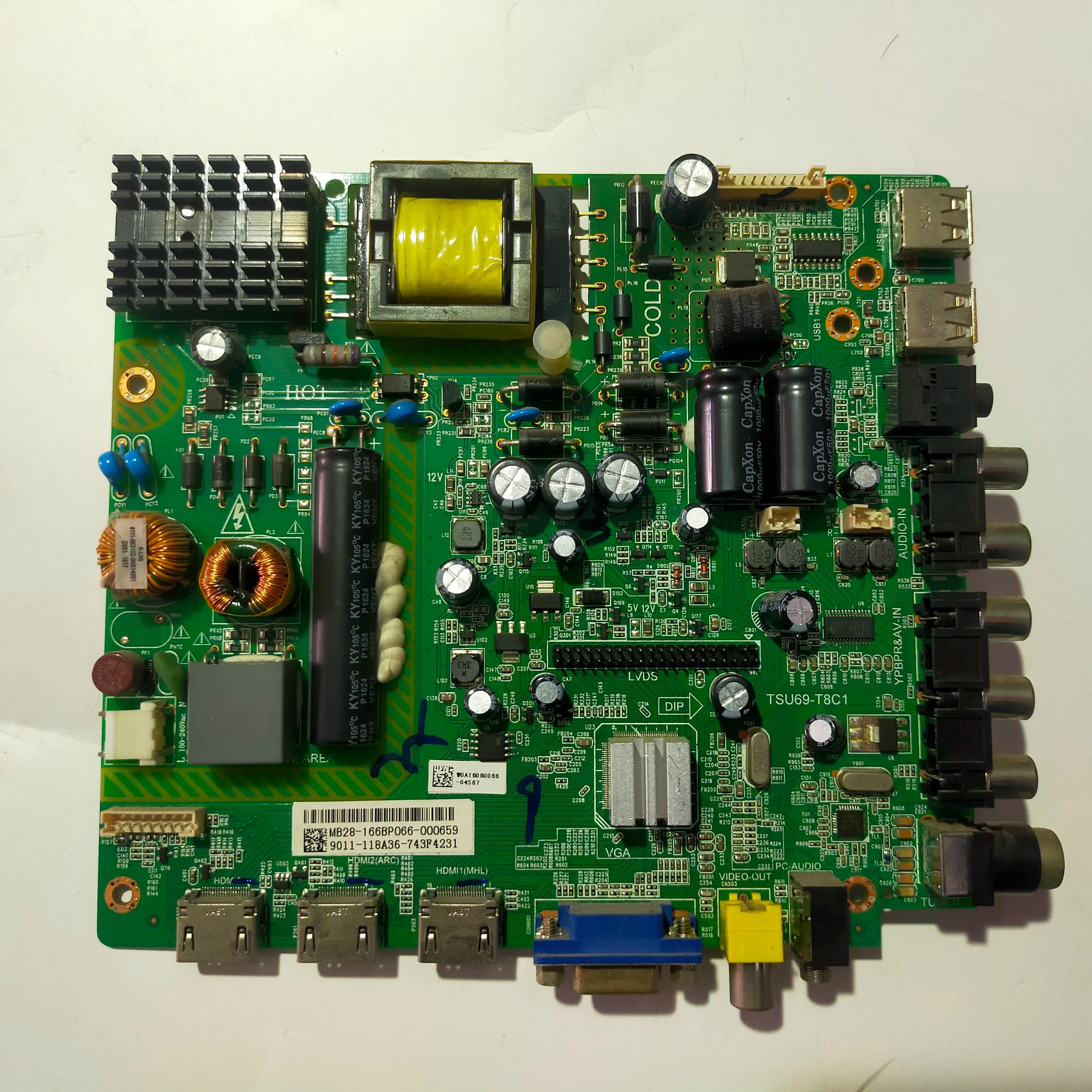TH-43D580C主板TSU69-T8C1