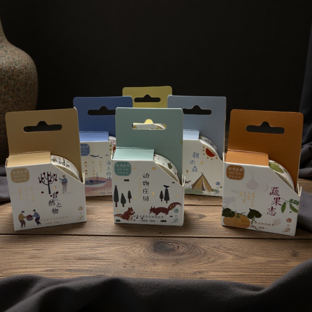 可爱日式风四季之歌系列和纸胶带