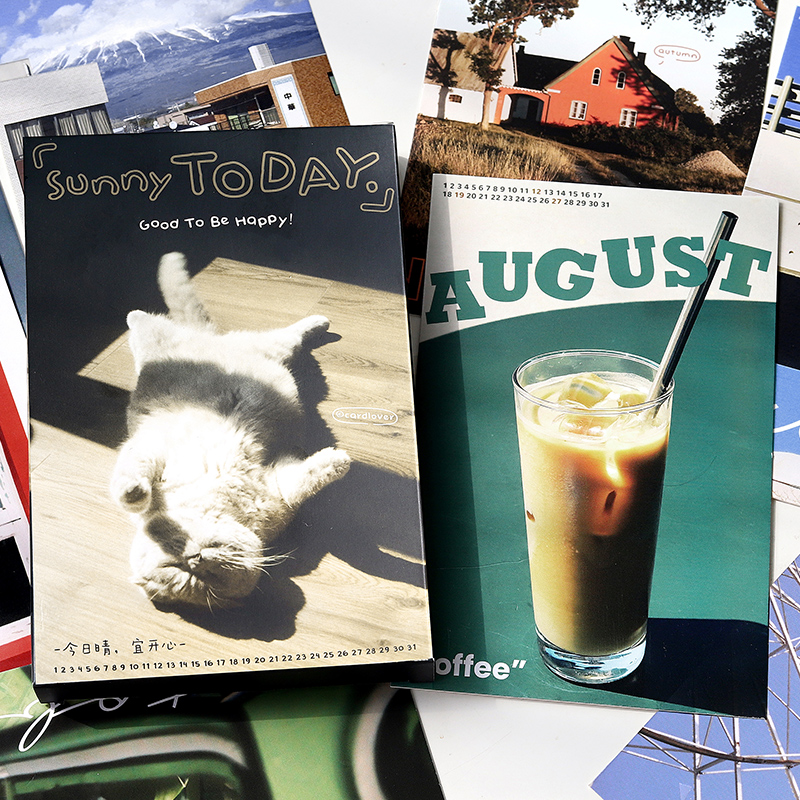 生活治愈系摄影风景明信片30张