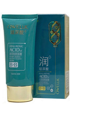欧华蔻玻尿酸润采焕颜BB霜保湿遮瑕隔离提亮肤色防水防汗不脱妆