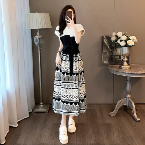 【送腰带】2026春季新款女装高奢时尚百搭气质显瘦连衣裙D1649