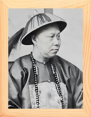 现代装饰画摆件晚清重臣沈葆桢