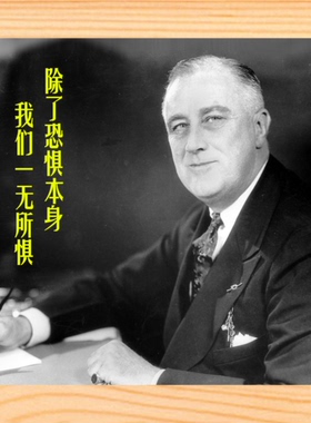 有框画除了恐惧本身我们一无所惧
