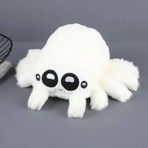 Lucas Friend Spider Plush Toy Kawaii Black White Spider Doll