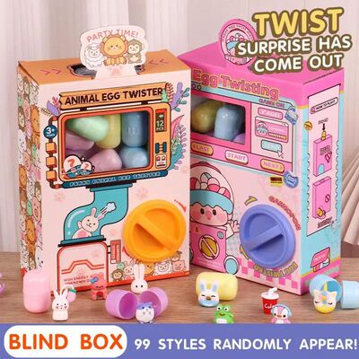Children Gashapon Machine Mini Claw Arcade Crane Cartoon Dol