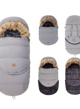 0-36 Months Baby Stroller Footmuff Removable Winter Warm Thi