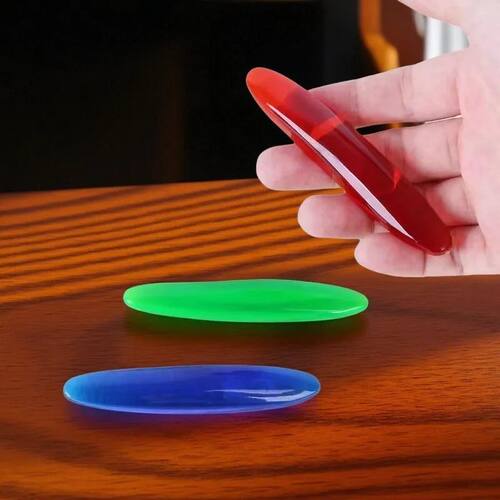 2pcs Funny Spinning Around Stone Magic Props Magic Rotating