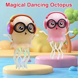 Funny Electric Toys Magic Dancing Octopus Toy Automatic Obs