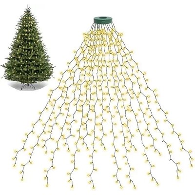 Led Christmas e Lights  Year's Garland String for Patio Gard