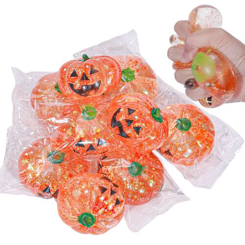 Squishy Maltose Halloween Pumpkin Sss Ball Fidget Sensory To