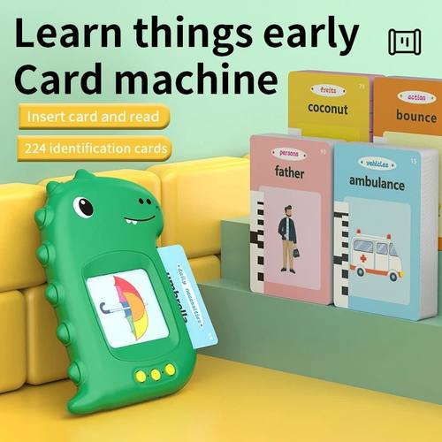 Early Education Flash Card Machine With English Audio Book C