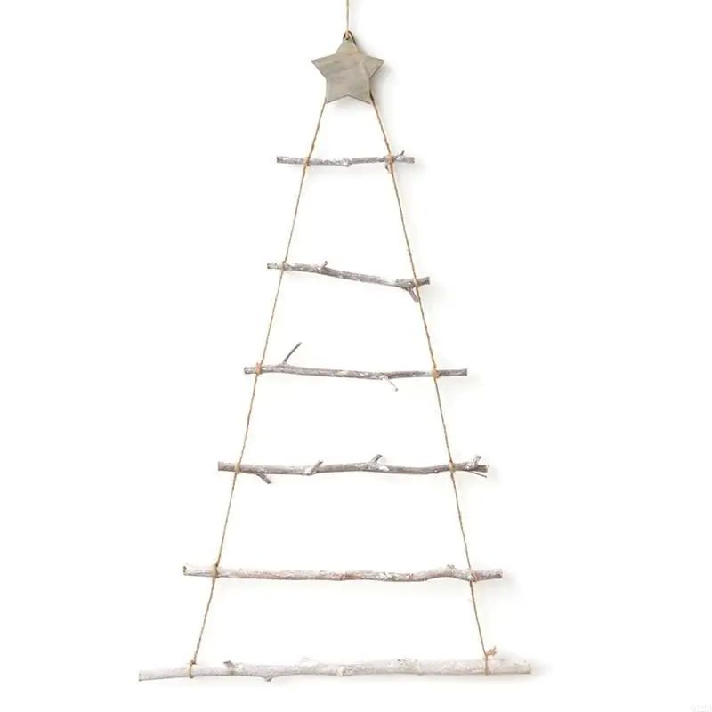 2025 New Nordic Style DIY Wooden Christmas Tree Artificial F