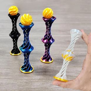 Pyramid Impossible Passthrough Fidget Double Toys Printed