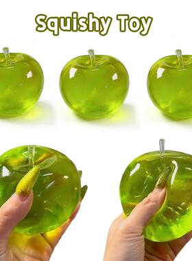 2026Hot Green Apple Squeeze Toys Relieve Stress and Vent Ang