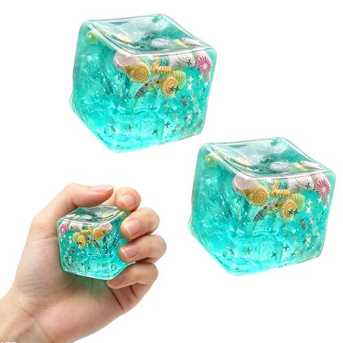 Ocean Shells Squishy Sss Balls Fidget Toy Super Soft Transpa