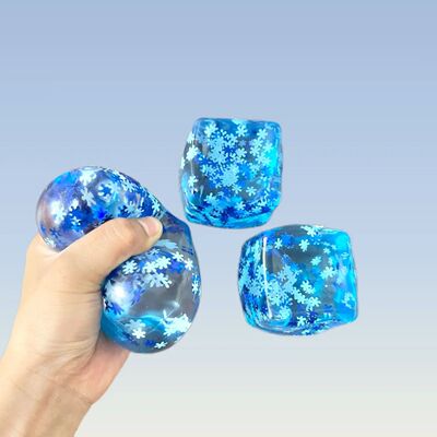 1pc Squishy Maltose Snow Ice Cube Stress Balls Stress Balls