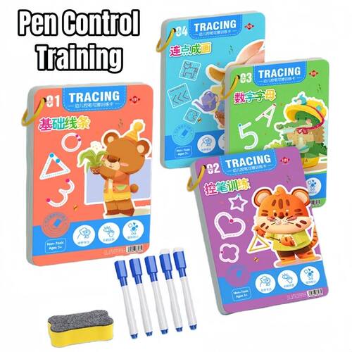 Children Magical Tracing Workbook Montessori Learning Educat