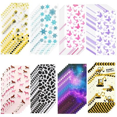 20-200PCS Cellophane Bags Candy Gift Bag Animal Car Snowflak