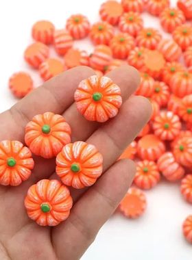 5/10Pcs Mini Resin Pumpk Miniatures, Fall Halloween Figurine