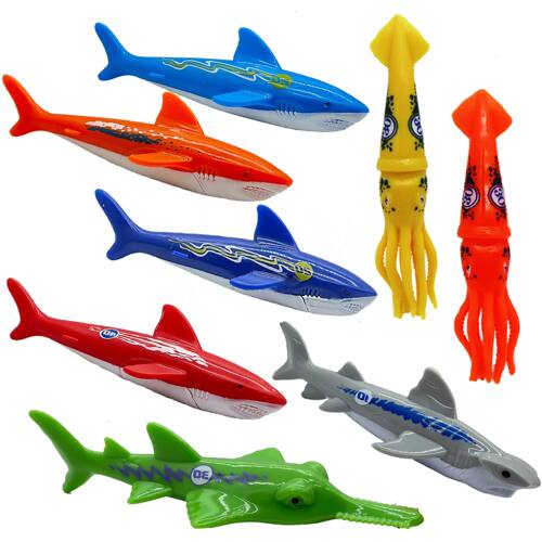 Summer Diving Training Toys Torpedos Sharks Octopus Underwat