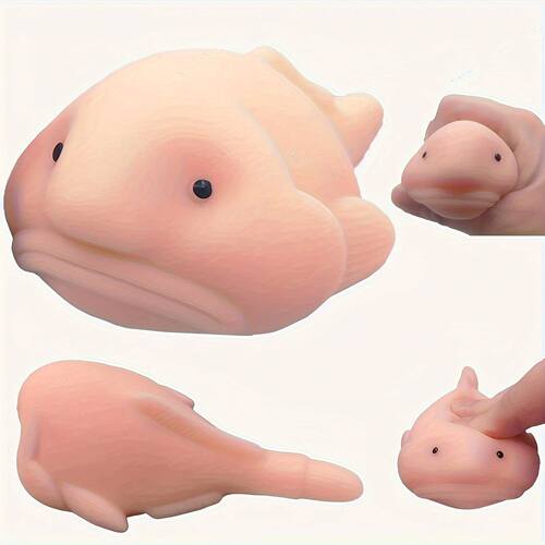 1Pc Blobfish Squeeze Toys Sensory Animal Soft Pop Fidget Toy