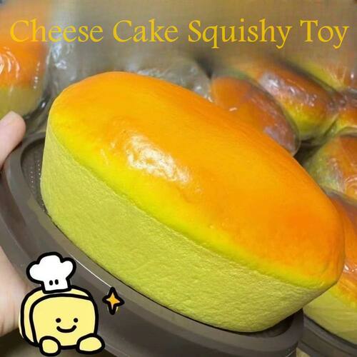 Squishy Simulated Cheesecake Squeeze Toy Stress Relief Slow