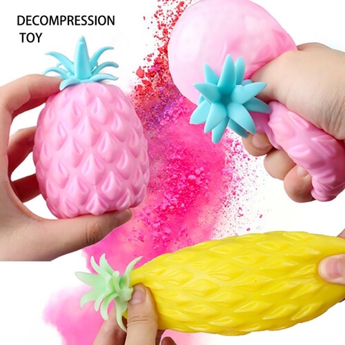 Fidget Toys Fun Soft Pineapple Anti Stress Ball Stress