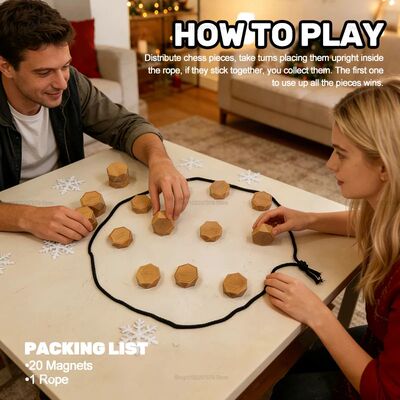 Magnetic Game Interactive Magnet Board Tabletop Strategy Gam