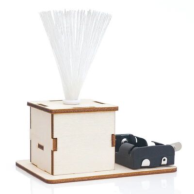 DIY Color Fiber Optic Light STEM Toys Tecnologia Science Exp