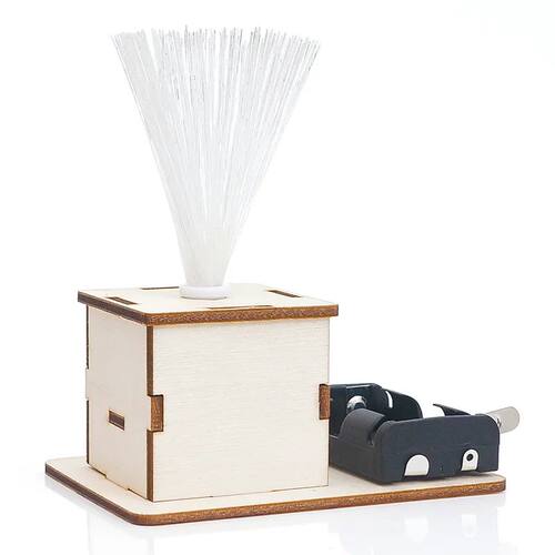 DIY Color Fiber Optic Light STEM Toys Tecnologia Science Exp