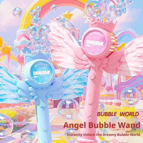 2026  Electric Angel Automatic Bubble Handheld Bubble Stick