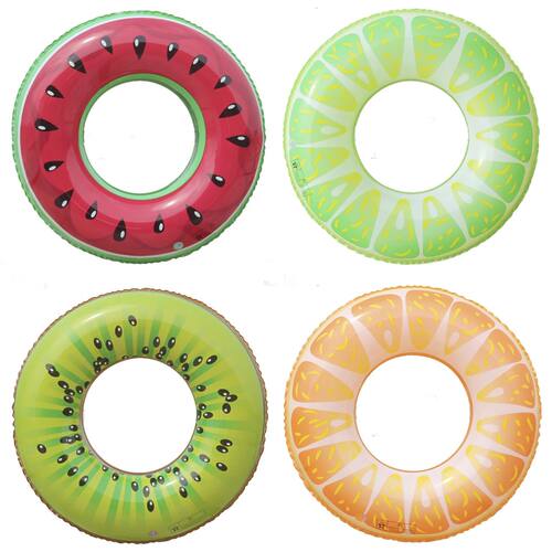 1 Pc Watermelon Swim Ring, PVC Inflatable Pool Float, Summer