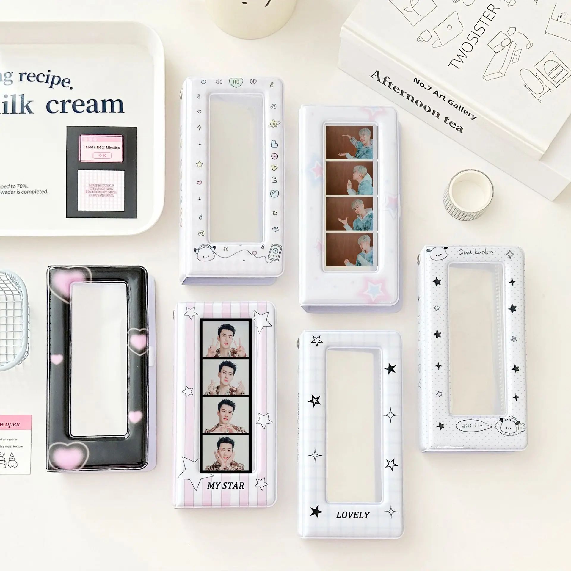 Star Photo Booth Frames - Photo Booth Album For 2x6 Inch Pho