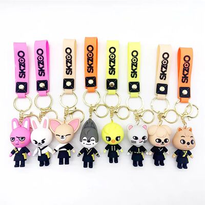 Anime Skzoo Cartoon Keychain Kawaii Backpack Pendant Stray K