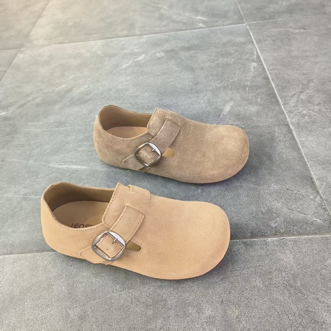 520622719佰诗奴早春新款2026年平底复古时尚魔术贴圆头勃肯鞋女,女鞋,勃肯鞋/软木鞋,淘宝优惠券,粉丝福利购,淘宝优惠卷