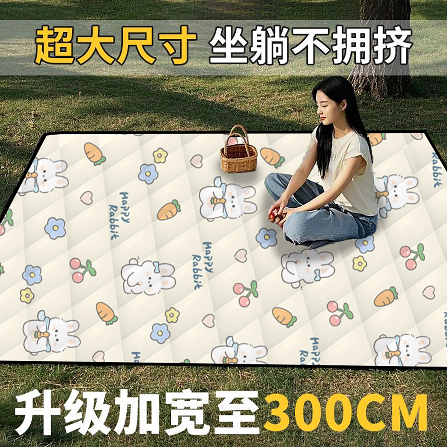 帐篷专用防潮地布超声波野餐垫子