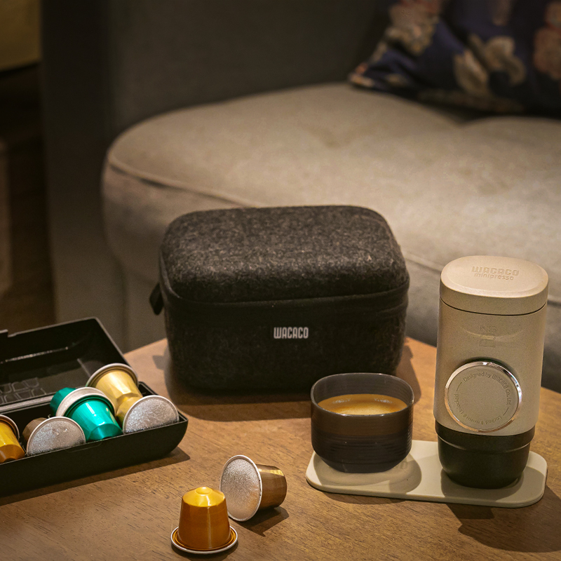 新品WACACO便携式咖啡机配件minipressoNS2专属旅行套装保护套