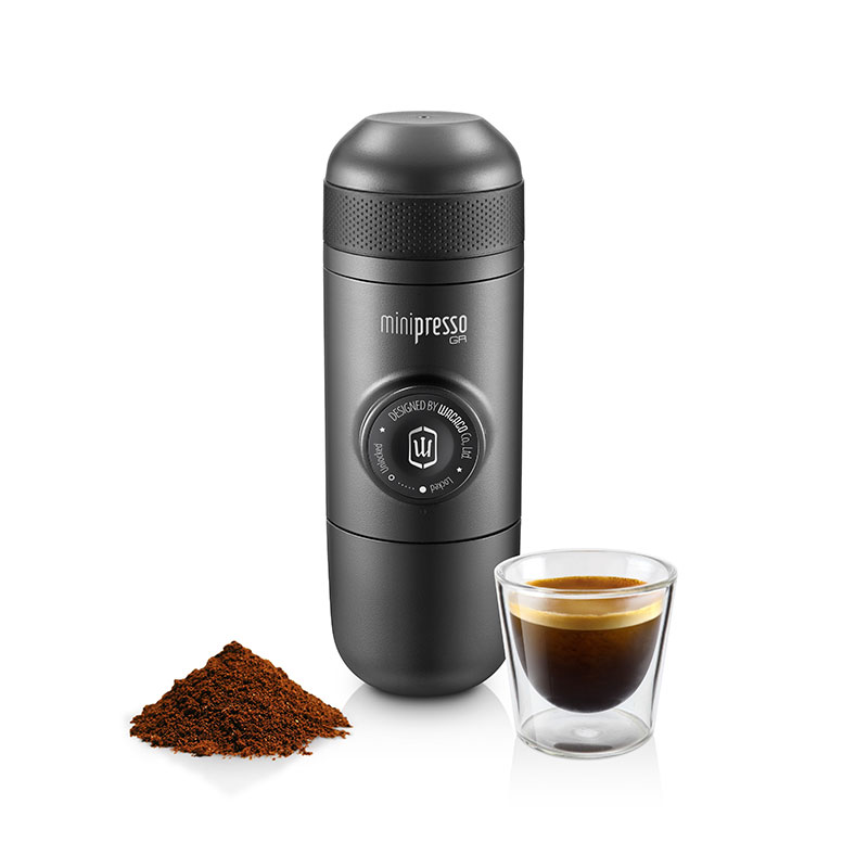 WACACO迷你手动便携式咖啡机MinipressoGR意式浓缩手压胶囊机粉款