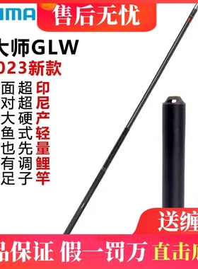 SHIMANO禧玛诺23新款博大师BORDERLESS GLW振出式台钓竿大物竿