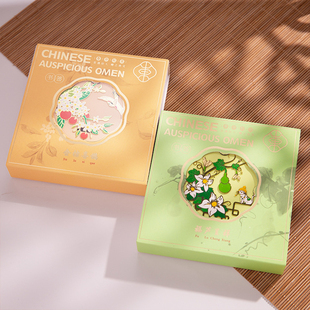 春华秋实金属书签礼盒花朵创意文创纪念品教师节礼物学校企业定制