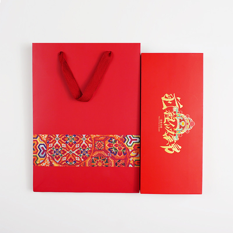 金榜题名金属书签手提袋贺卡套装图片