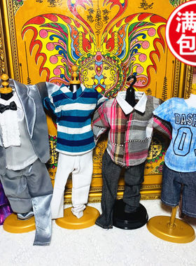 泰国佛牌用品男士春装皮衣毛绒冬装斗篷衣服裤子古装鞋子短裤套装