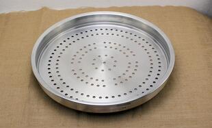 出口品质 18/10 36cm不锈钢蒸屉蒸笼蒸架蒸垫笼蒸鱼蒸包子大蒸屉