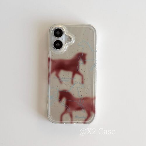 X2Case时髦小众复古蓝色