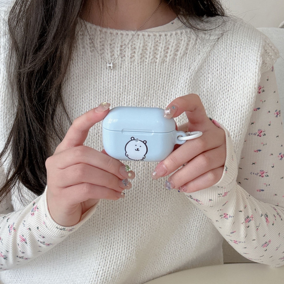 苹果耳机壳新款自嘲熊适用airpods3苹果airpodspro2可爱卡通airpods4防摔硅胶三