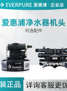 爱惠浦净水器通用单联QL2U机头QC71Twin双联滤头家用商用净水机头